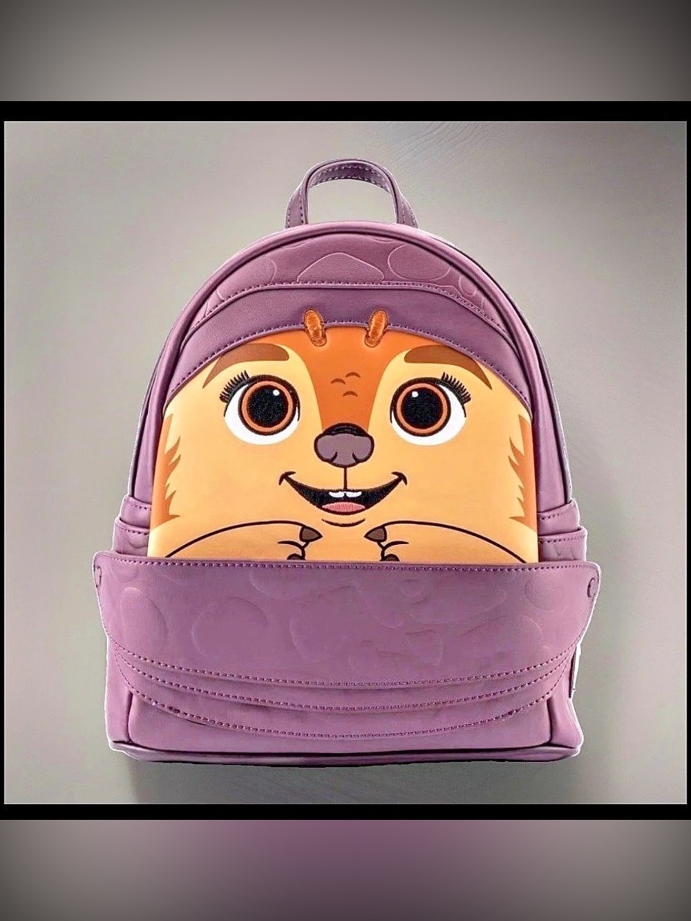 NEW w Tags Loungefly Disney RAYA & The Last Dragon TUK TUK Purple Backpack
